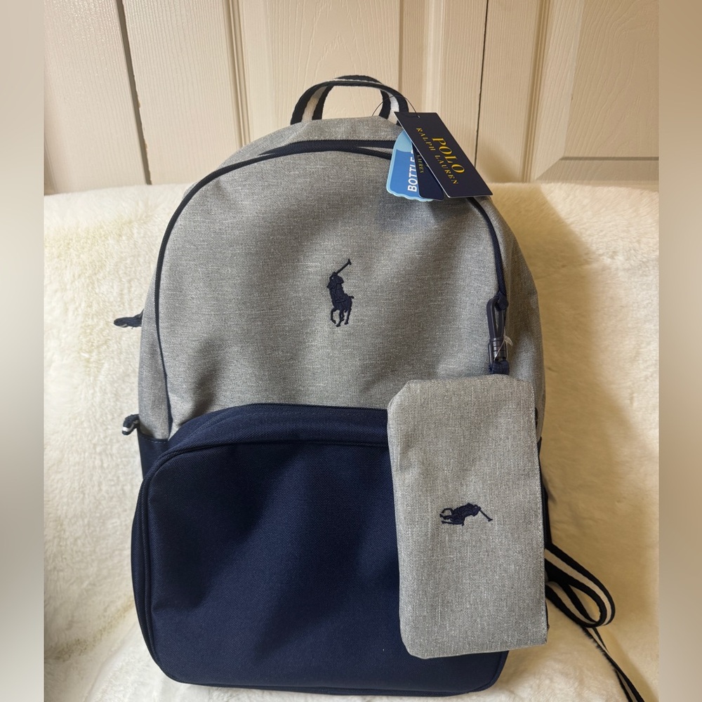 Polo Ralph Lauren polos Color-Blocked Backpack & Lunch Tote Set NWT - Picture 5 of 10